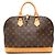 Bolso de mano Louis Vuitton Monogram Alma PM Marrón