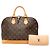 Bolso de mano Louis Vuitton Monogram Alma PM Marrón - vista 9