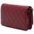 Borsa a tracolla Chanel Quilted Caviar Golden Class Wallet On Chain rossa - vista 2