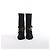 Louis Vuitton Monogram Stretch Fabric Silhouette Ankle Boots in Black × Brown, Size EU 37 - view 3