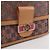 Borsa a tracolla 2Way Louis Vuitton Dauphine MM LV Pop Monogram in marrone M55452 - vista 9