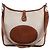 Hermès Evelyn I 33 GM Toile H & Leather Shoulder Bag in Beige×Brown E: 2001