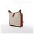 Hermès Evelyn I 33 GM Toile H & Leather Shoulder Bag in Beige×Brown E: 2001 - vista 3