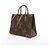 Bolsa 2Way Louis Vuitton OntheGo MM Giant Monogram Reverse em marrom M45039 - vista 3