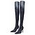 Balenciaga Knife Botas mosqueteras de denim