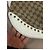 Bolsa de ombro Gucci Monogram em tela e couro branco - vista 4