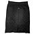 Dolce & Gabbana Falda de Jacquard Fruncida Negra - vista 2