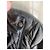 Moncler Quilted Leather Trimmed Down Coat Black Polyamide - view 14