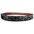 Goyard Florida Olympic Fregate Black Brown Leather Monogram Belt - view 2