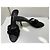 Louis Vuitton Monogram Black Leather Mules Sandals 36 - view 8