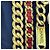 Chanel Foulard in seta vintage nero e oro con stampa 31 Rue Cambon - vista 5