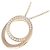 Collana Cartier Étincelle in oro rosa 18K e diamanti - vista 3