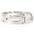Pulseira Gucci G Logo em prata 925
