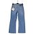 Jeans a zampa in cotone blu Mother - vista 2