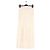 Autre Marque Falda larga de seda beige con encaje Hayley Menzies