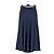 Autre Marque Gonna lunga svasata blu navy FLORERE - vista 2
