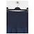 Autre Marque Gonna lunga svasata blu navy FLORERE - vista 3