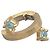 Autre Marque Gelbgold Ohrringe - Ashaha
