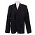 Autre Marque ADER ERROR Navy Blazer Black Cotton