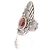 Anello rosso Les Éventails APM Monaco Taglia 52 - vista 2