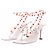 Jimmy Choo Weiße Pumps mit bunten Perlen