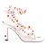 Jimmy Choo Weiße Pumps mit bunten Perlen - Ansicht 6