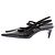 Cos Schwarze Pumps aus Vinyl - Ansicht 2