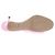 Mach & Mach Mules de organza fluida rosa Galaxy - vista 7