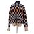 Sonia Rykiel Marineblauer und orangefarbener Pullover - Ansicht 2