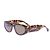 Fendi Sonnenbrille Schildpatt Braun Kunststoff