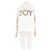 Autre Marque Jersey LA DOUBLEJ de algodón blanco Joy