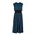 Autre Marque Vestido largo azul FLORERE