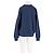 Autre Marque LA DOUBLEJ Baumwollpullover Marineblau mit goldener Bienenstickerei - Ansicht 2