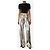 Tom Ford Silver SS22 sequin flared trousers - size UK 4 - view 2