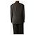 Acne Black oversized double-breasted blazer - size UK 6 - view 2