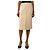 Prada Falda midi a cuadros Naturale y lilla - size UK 8