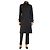 Louis Vuitton Cappotto midi in lana blu navy - size UK 6