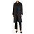 Louis Vuitton Cappotto midi in lana blu navy - size UK 6 - vista 3