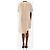 Loewe Weißes kurzärmeliges Leinenkleid - size UK 6 - Ansicht 2