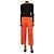 Pleats Please Pantalones plisados naranja - size UK 10 - vista 2