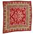 Foulard Valentino Rosso Stampato