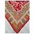 Foulard Valentino Rosso Stampato - vista 5
