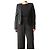 Autre Marque Schwarzer taillierter Blazer mit Stickereidetails - size UK 12