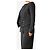 Autre Marque Schwarzer taillierter Blazer mit Stickereidetails - size UK 12 - Ansicht 4
