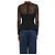 Autre Marque Top corset in pizzo nero a maniche lunghe - size UK 6 - vista 2