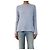 James Perse Jersey de cachemira acanalado azul - size XS