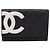 Portafoglio CHANEL Cambon Line Matelasse in pelle nera con CC argento - vista 13