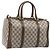 Borsa a mano GUCCI GG Supreme PVC Beige Gold