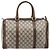 Borsa a mano GUCCI GG Supreme PVC Beige Gold - vista 2