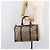 Borsa a mano GUCCI GG Supreme PVC Beige Gold - vista 22